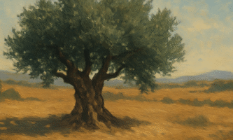 Olivo ancestral en Tarazona símbolo de memoria sefardí